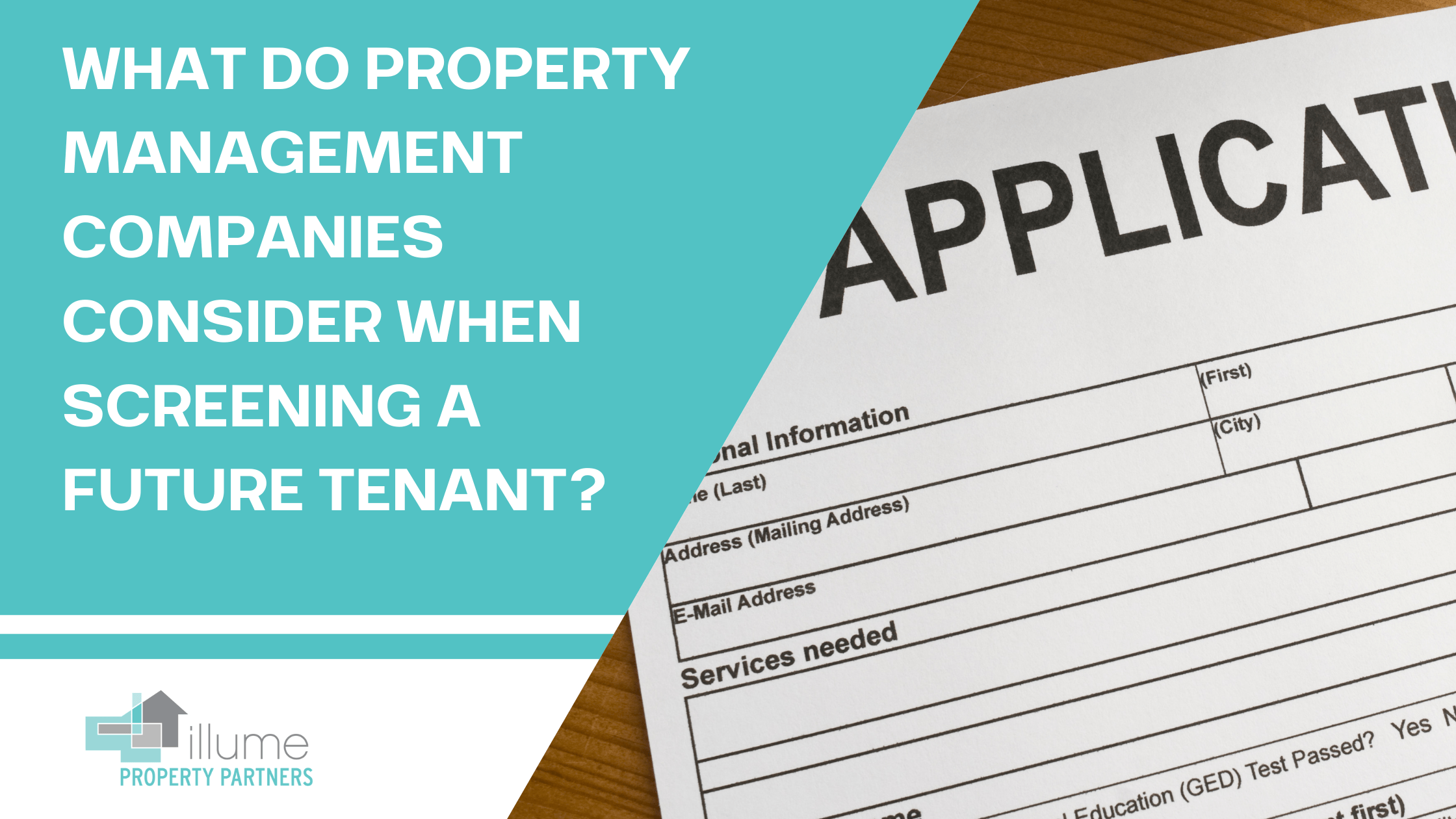 What do Property Management Companies Consider When Screening a Future Tenant?